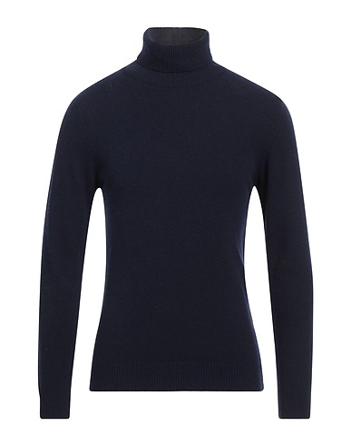 DANIELE FIESOLI Dolcevita Blu navy 90% Lana Merino, 10% Cachemire