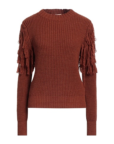 MÊME ROAD Jumper Brown 74% Acrylic, 26% Polyester