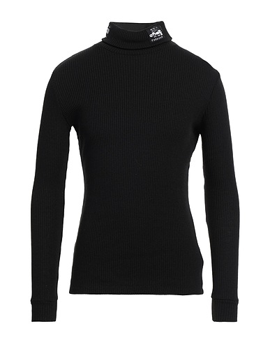 RAF SIMONS Turtleneck Black 100% Acrylic