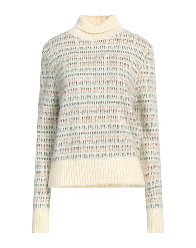 ALYSI Polo neck Ivory 36% Acrylic, 30% Mohair wool, 30% Polyamide, 4% Wool