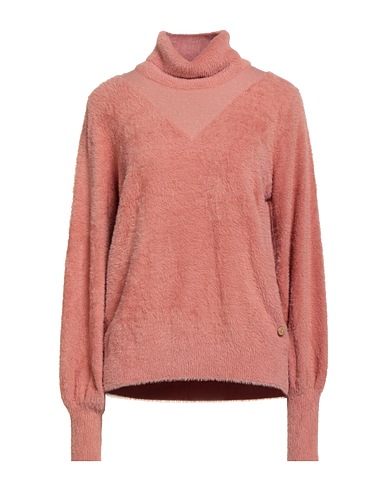 YES ZEE by ESSENZA Polo neck Antique rose 100% Polyamide, Viscose, Metallic Polyester, Polyester