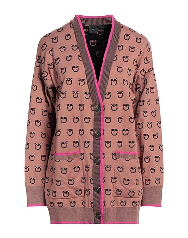 PINKO Cardigan Light brown 72% Viscose, 28% Polyester