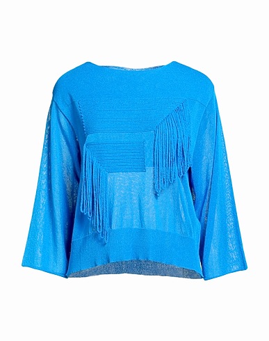 PIERANTONIO GASPARI Pullover Azzurro 88% Viscosa, 12% Poliammide