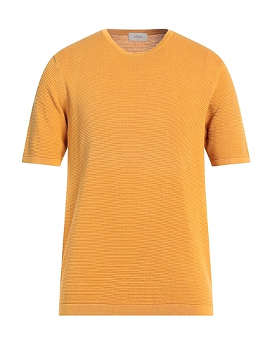 ALTEA Sweater Mustard 55% Linen, 45% Cotton