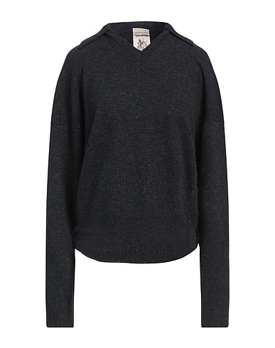 SEMICOUTURE Pullover Antracite 80% Lana, 20% Poliammide