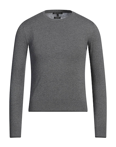 ARMANI EXCHANGE Jumper GRIGIO 95% Cotton, 5% Cashmere, Polyamide, Elastane