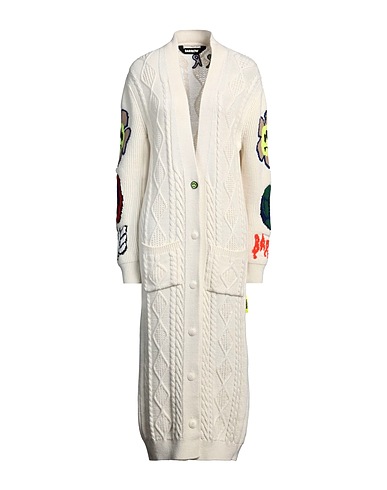 BARROW Cardigan White 50% Wool, 50% Acrylic