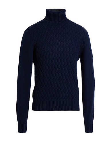 ROŸ ROGER'S Turtleneck Midnight blue 45% Wool, 25% Polyamide, 25% Viscose, 5% Cashmere