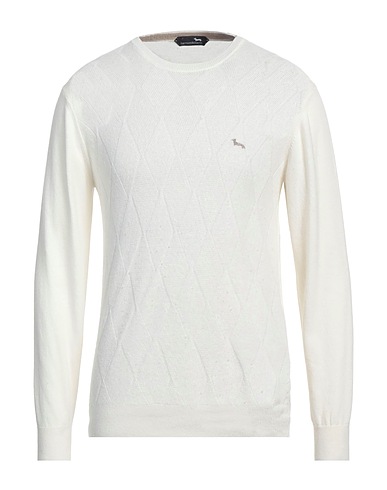 HARMONT & BLAINE Pullover Blanc 30% Viscose, 30% Polyamide, 30% Coton, 10% Laine