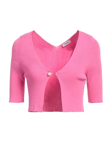 LIU •JO Cardigan Magenta 70% Viscose, 30% Polyester