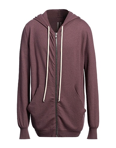 RICK OWENS Cardigan Mauve 100% Cashmere
