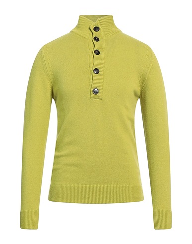 OUT/FIT Turtleneck Light green 40% Viscose, 30% Polyamide, 25% Wool, 5% Cashmere