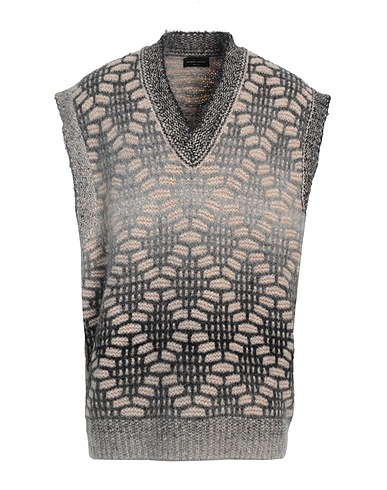 ROBERTO COLLINA Sleeveless sweater 66% Baby alpaca wool, 28% Nylon, 6% Wool