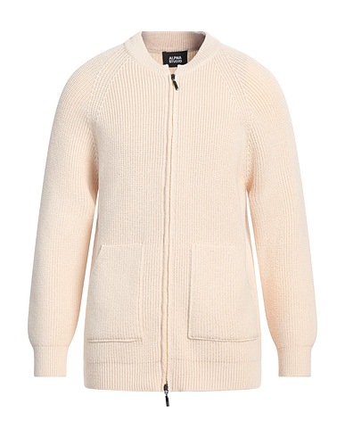 ALPHA STUDIO Cardigan Cream 52% Wool, 48% Polypropylene