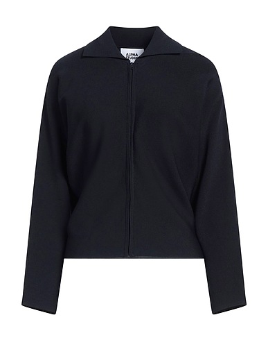 ALPHA STUDIO Cardigan Blu notte 65% Viscosa, 35% Nylon