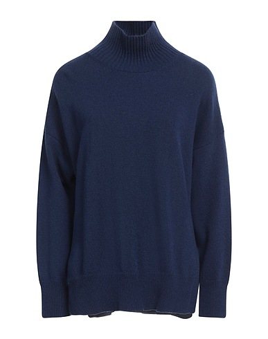 ROBERTO COLLINA Dolcevita Blu navy 70% Lana, 30% Cachemire