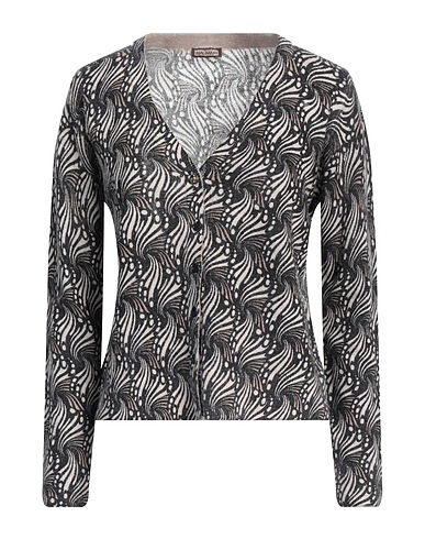 MALÌPARMI Cardigan Black 35% Alpaca wool, 35% Mohair wool, 30% Nylon
