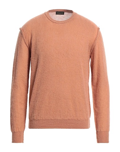 ROBERTO COLLINA Sweater Camel 50% Mohair wool, 36% Nylon, 14% Merino Wool