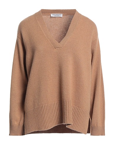AMINA RUBINACCI Jumper Camel 70% Wool, 30% Cashmere