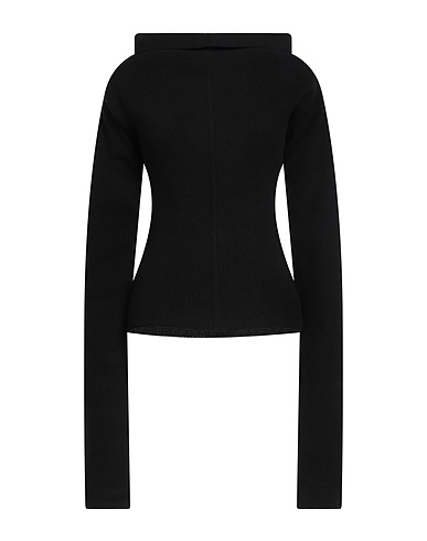 RICK OWENS Cashmere jumper Black 97% Cashmere, 3% Wool, Viscose, Polyester