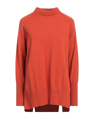 ANTONELLI Turtleneck Rust 70% Virgin Wool, 20% Silk, 10% Cashmere