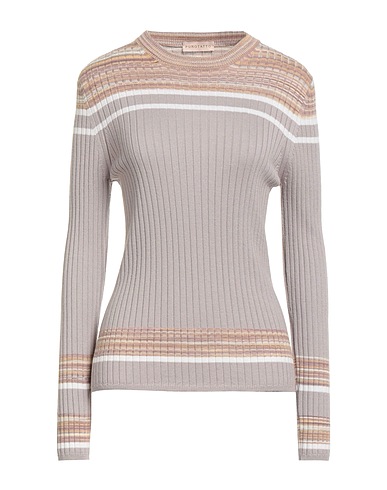 PUROTATTO Jumper Light grey 100% Wool