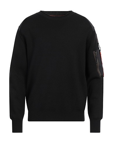 PARAJUMPERS Pullover Nero 70% Lana Merino, 30% Acrilico, Poliammide
