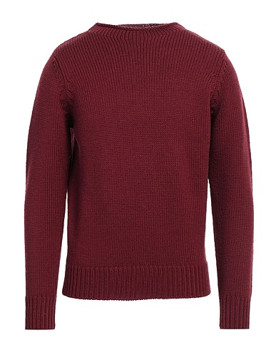 LARDINI Sweater Burgundy 100% Wool