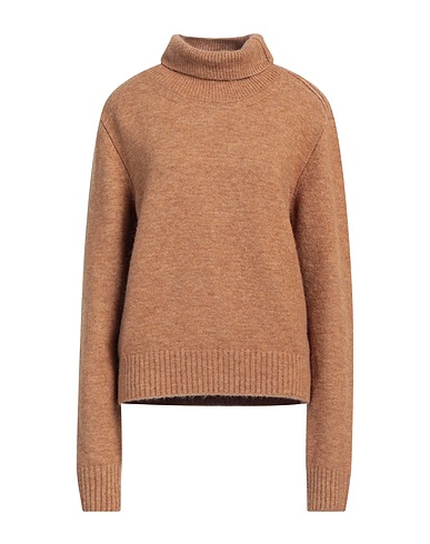 MARANT ÉTOILE Polo neck Camel 38% Polyamide, 26% Acrylic, 25% Alpaca wool, 10% Wool, 1% Elastane