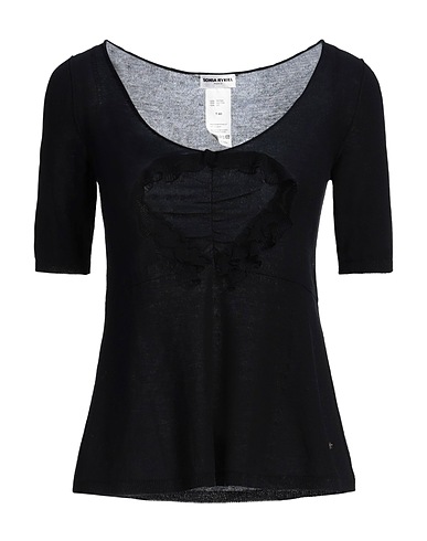 SONIA RYKIEL Pullover Nero 100% Cotone