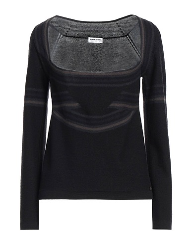 SONIA RYKIEL Sweater Black 90% Virgin Wool, 10% Cashmere