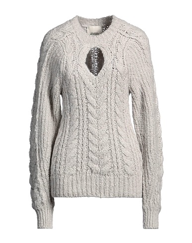 ISABEL MARANT Pullover Grigio chiaro 29% Acrilico, 29% Lana di alpaca, 21% Poliammide, 21% Cotone