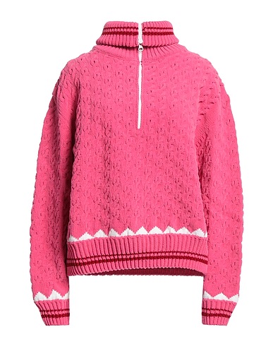 BERNADETTE Polo neck Fuchsia 100% Nylon
