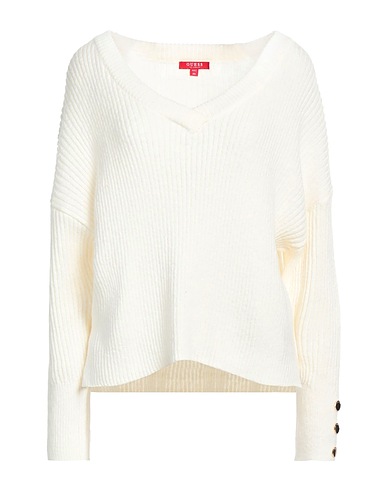 GUESS Pullover Elfenbein 48% Acryl, 22% Polyester, 20% Baumwolle, 10% Wolle