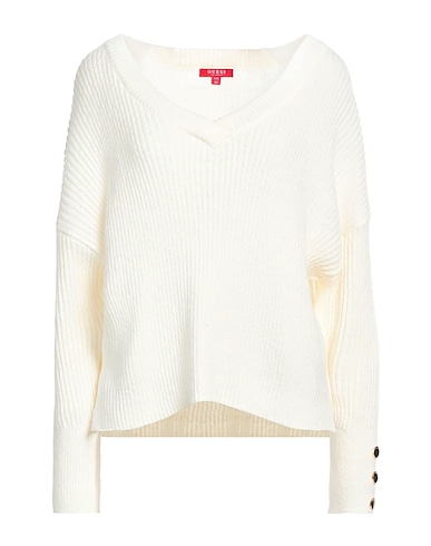 GUESS Pullover AVORIO 48% Acryl, 22% Polyester, 20% Baumwolle, 10% Wolle