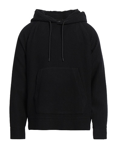 EMPORIO ARMANI Hooded sweatshirt 66% Virgin Wool, 24% Polyamide, 10% Viscose