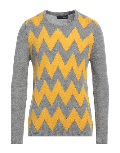LARDINI Jumper Grey 45% Acrylic, 40% Alpaca wool, 15% Wool
