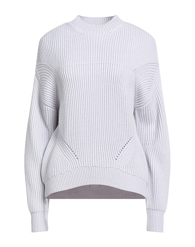 PATRIZIA PEPE Polo neck Light grey 50% Wool, 50% Acrylic