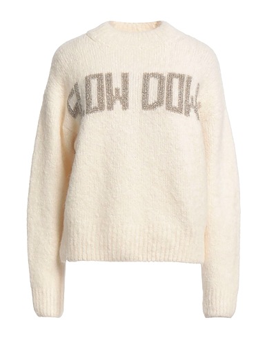 SANDRO Jumper Off white 58% Alpaca wool, 24% Polyamide, 18% Wool, Metallic fiber