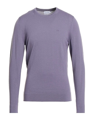 CALVIN KLEIN JEANS Jumper Lilac 100% Merino Wool