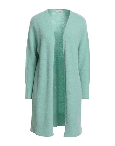 KARTIKA Cardigan KNIT Light green 44% Polyamide, 26% Acrylic, 14% Alpaca wool, 14% Wool, 2% Elastane