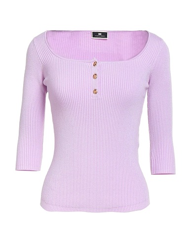ELISABETTA FRANCHI Jumper Lilac 57% Lyocell, 27% Silk, 16% Polyamide