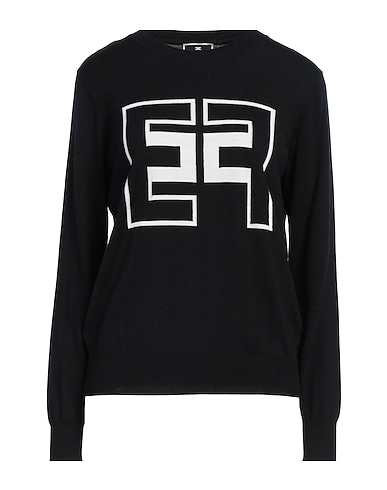 ELISABETTA FRANCHI Sweater Black 100% Wool