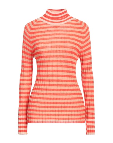ALYSI Polo neck Orange 50% Acrylic, 35% Merino Wool, 15% Viscose