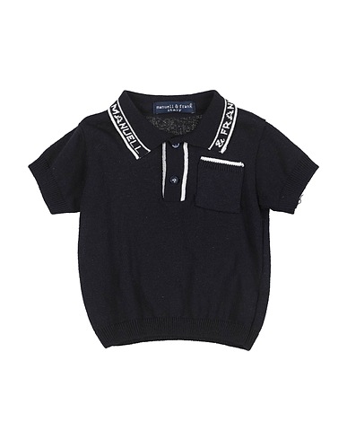 MANUELL & FRANK Sweater Midnight blue 50% Cotton, 50% Acrylic