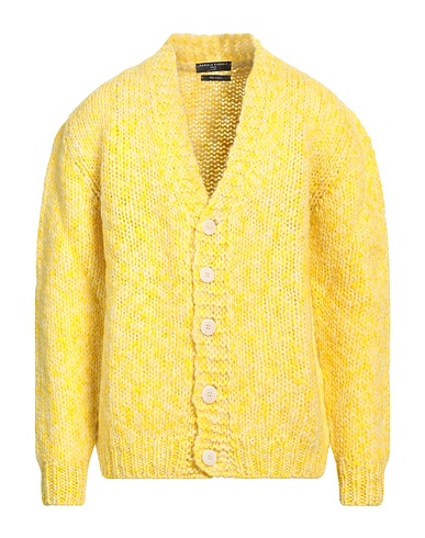 DANIELE FIESOLI Cardigan LAB Yellow 100% Wool