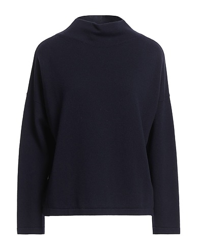 GENTRYPORTOFINO Polo neck Navy blue 80% Virgin Wool, 20% Cashmere