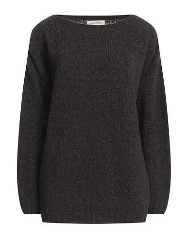 GENTRYPORTOFINO Jumper Dark brown 80% Virgin Wool, 20% Polyamide