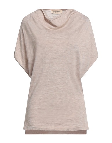 GENTRYPORTOFINO Jumper Beige 70% Virgin Wool, 30% Silk