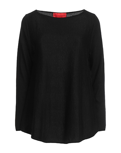 WILD CASHMERE Pullover Schwarz 55% Seide, 45% Kaschmir